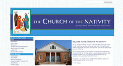Desktop Screenshot of nativitychurchnj.org